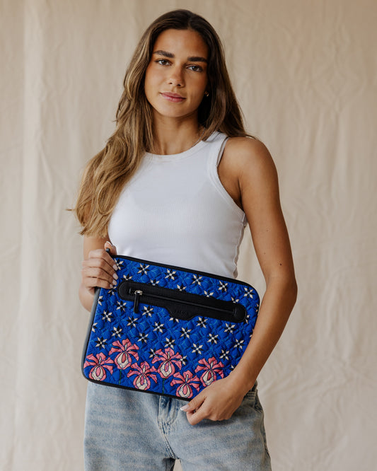 Funda Acolchada Midnight Bloom