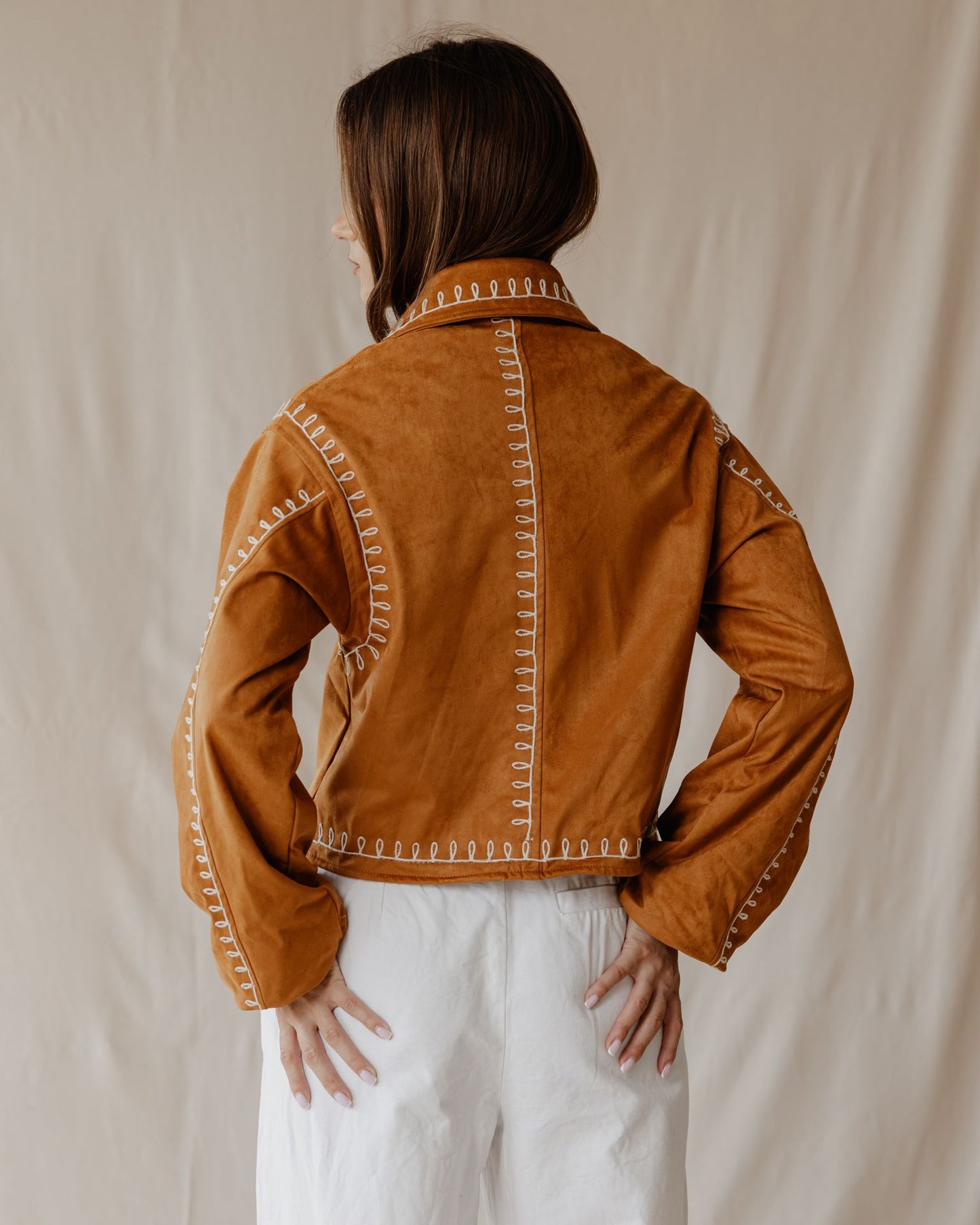 Threadspell Camel Jacket