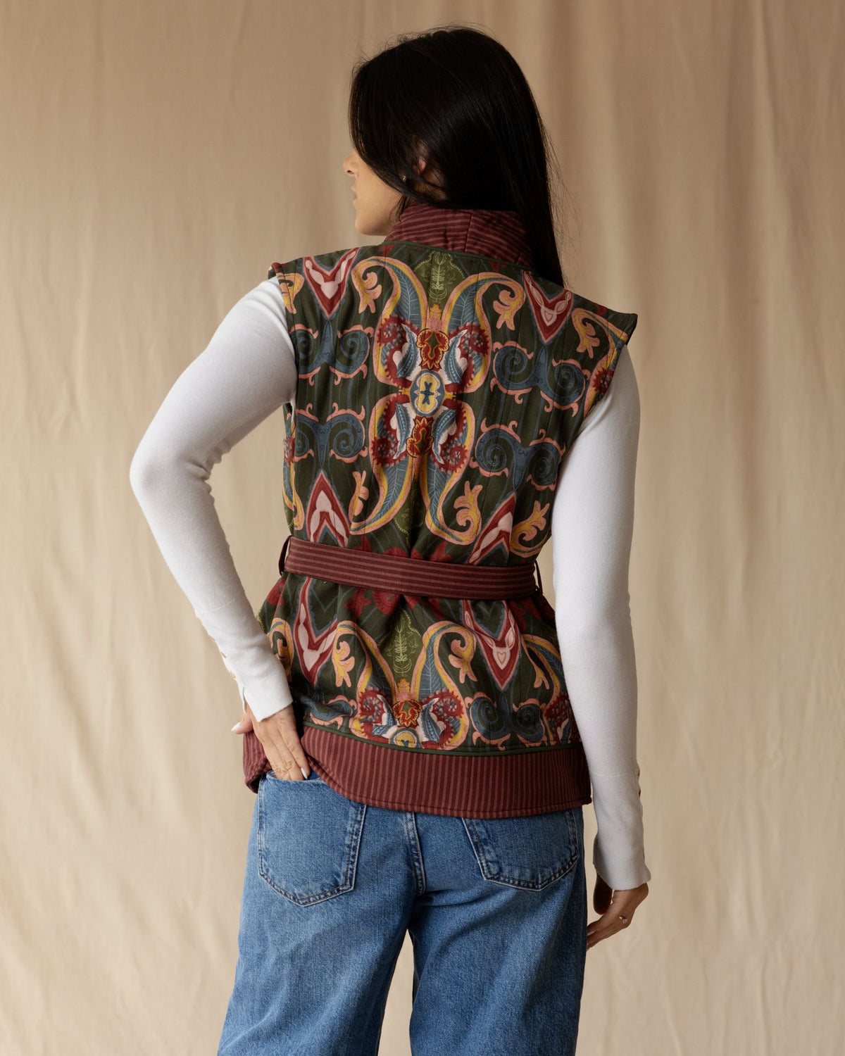 Paisley Whimsy Vest