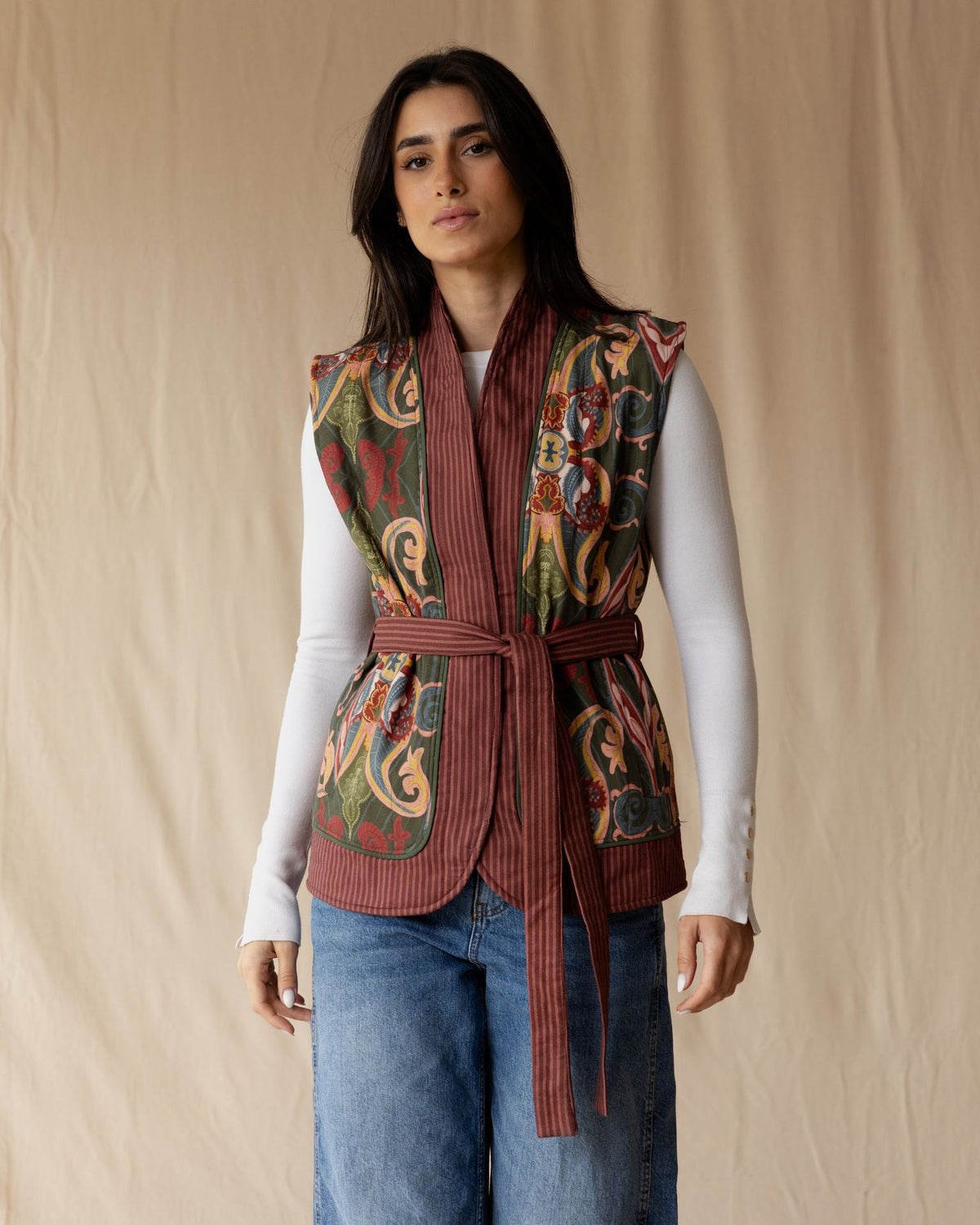 Paisley Whimsy Vest