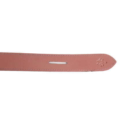 Cinturón rosa con estrellas