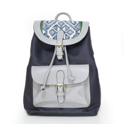 Mochila original azul marino x gris