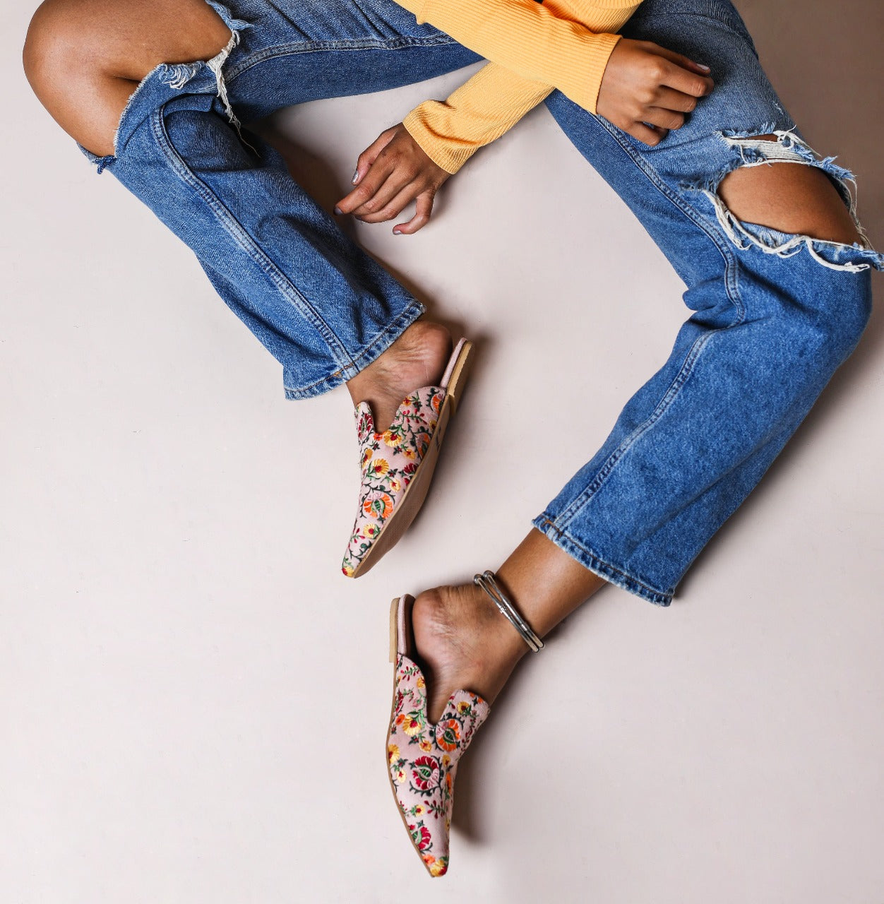 Sakura Mules Rosa