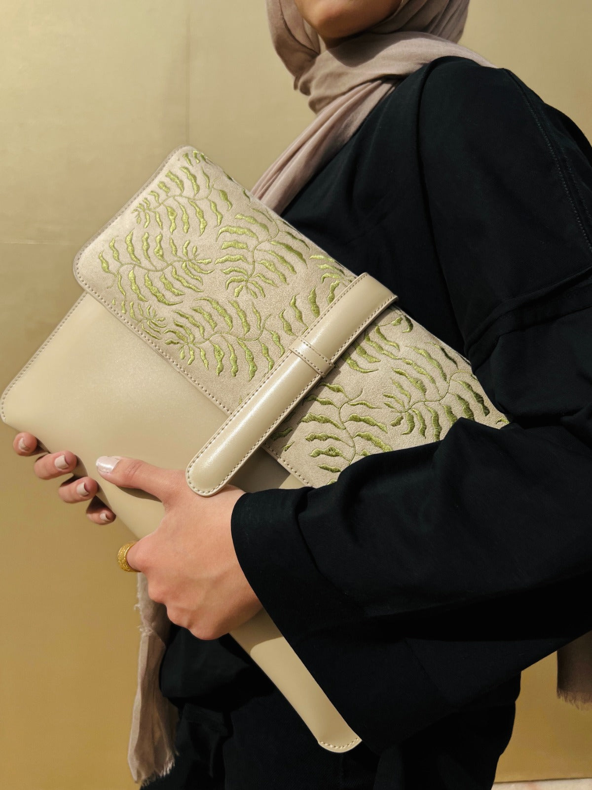 Housse d'ordinateur portable feuillete