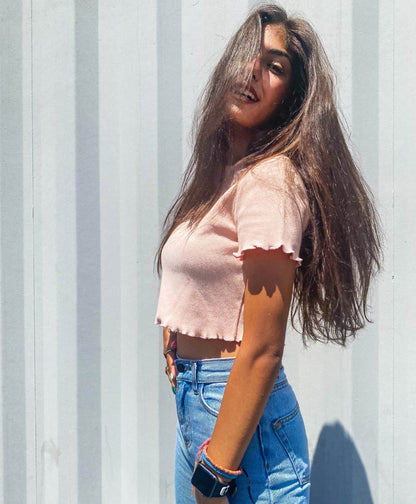 Crop Top Everyday Rosa Claro