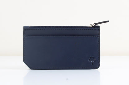 Marineblau geblaster Karten halter