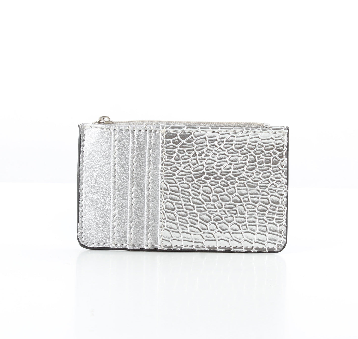Titolare della carta Silver SnakeSkin