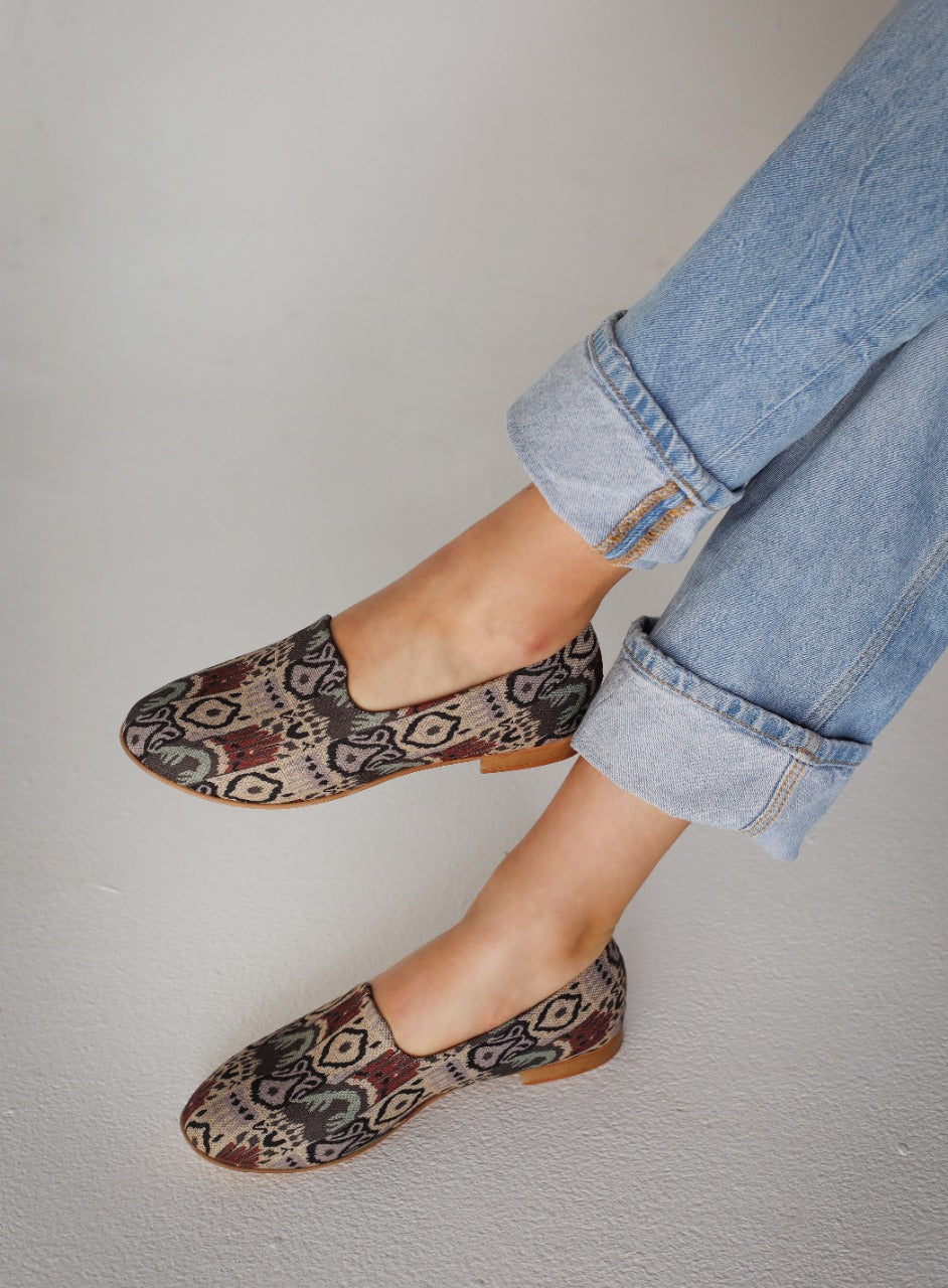 Espadrillas stampate Maya Off-White